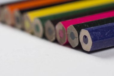 Birden çok penicils. Yüksek çözünürlüklü görüntü.