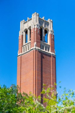 Century Tower at the University of Florida, Gainesville, Florida, USA. clipart