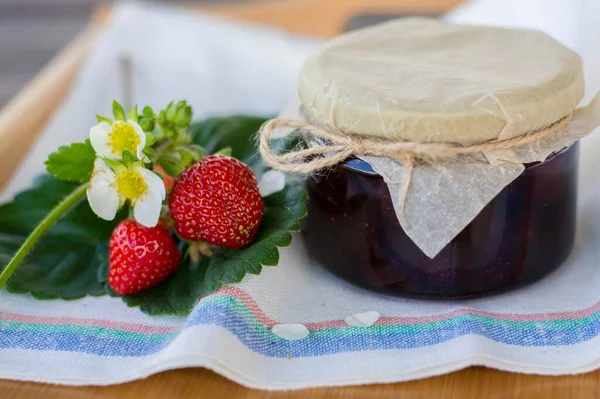 Güzel, lezzetli, tatlı, reçel, zarif, sağlıklı yemekler.