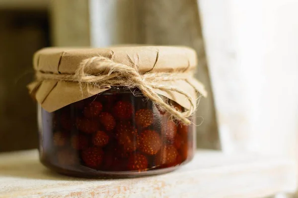 Hermosa Sabrosa Dulce Mermelada Elegante Comida Saludable — Foto de Stock