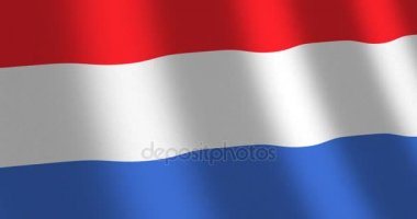Bayrak Rüzgar hareketli Hollanda