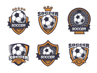 Futbol logo koymak gösteren resim