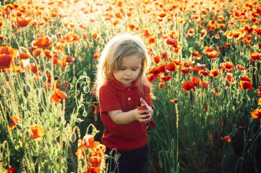 Çocuk yaz arka plan