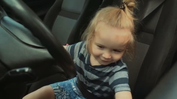 Ceinture Sécurité Ceinture Sécurité Voiture Petit Conducteur Mignon Les Règles — Video