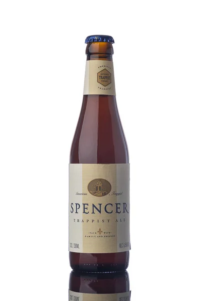 Spencer Bottle Trappist Beer — Stock Photo, Image