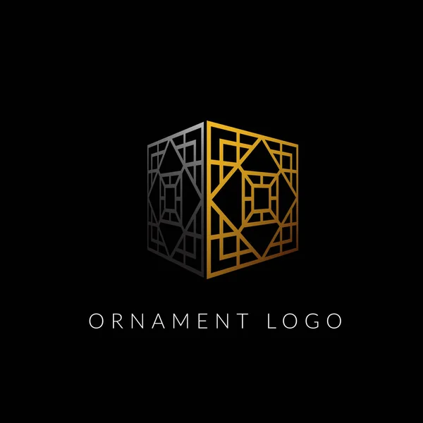 Süs logosu. Zarif bir tasarım. Vektör 10
