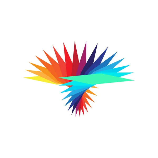 Kolorowy Abstrakcyjny Wzór Wektora Projektu Gotowy Logo Ikonę Szablon Itp — Wektor stockowy