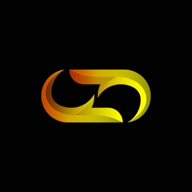 Logo için koyu arkaplanı olan ateş stili bir bıçak. Soyut. Vektör Ep.10