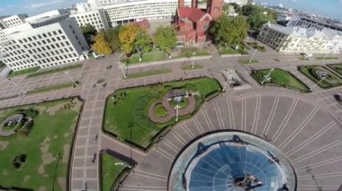 Bağımsızlık Meydanı Minsk, bağımsızlık Meydanı, Lenin Meydanı, Beyaz Rusya