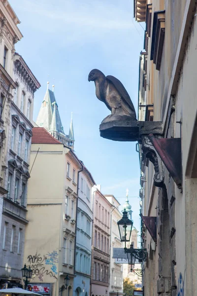 Paisaje urbano de Praga en otoño — Foto de Stock