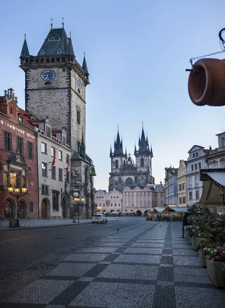 Paisaje urbano de Praga en otoño — Foto de Stock