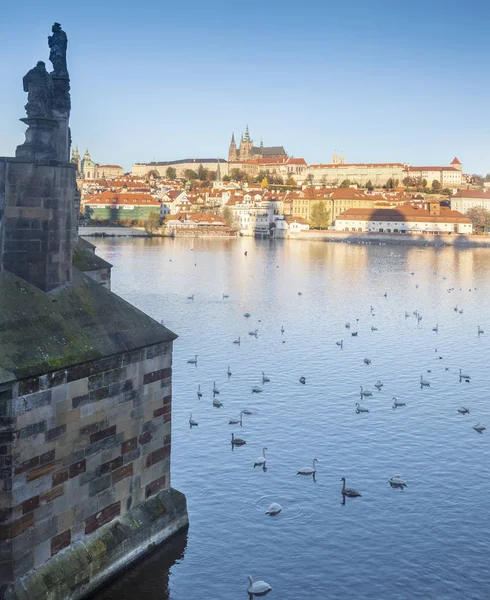 Paysage urbain à Prague en automne — Photo