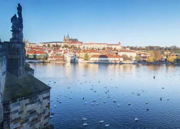 Stadtbild in Prag im Herbst — Stockfoto