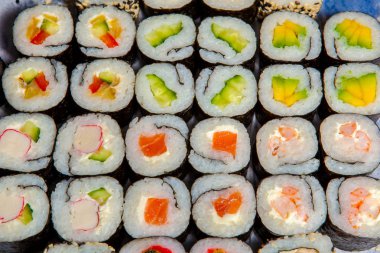 suşi, fast food, Restoran