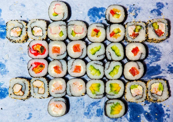 Sushi, fast food, restaurant — Stock Photo, Image