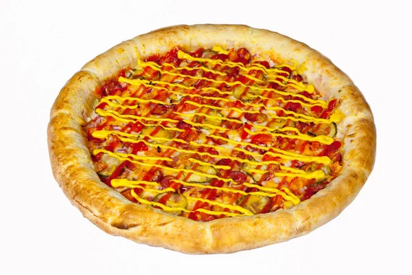 Pizza Verschillende Soorten Pizza — Stockfoto