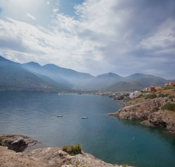 Landschaft Urlaub Ausflüge Griechenland Beton Bali Rethymnon Reisen Resort Hotel — Stockfoto