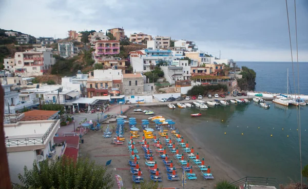 Krajina Dovolená Výlet Řecko Kréta Bali Rethymnon Cestování Resort Hotel — Stock fotografie