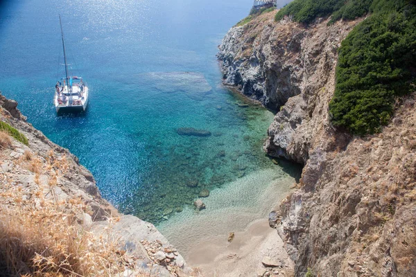 Krajina Dovolená Výlet Řecko Kréta Bali Rethymnon Cestování Resort Hotel — Stock fotografie