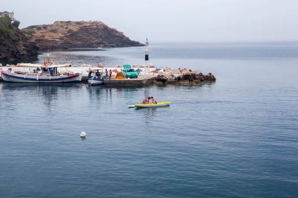 Landschaft Urlaub Ausflüge Griechenland Beton Bali Rethymnon Reise Resort Hotel — Stockfoto