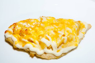 Çeşitlilik, restoran menüsü, beyaz bir arkaplanda çekim, çörek, pirzola, salata, pizza, çorba, meze, sosis, patates, vinaigrette, olivier, lezzetli yiyecekler, sağlıklı yiyecekler, ekolojik ürün