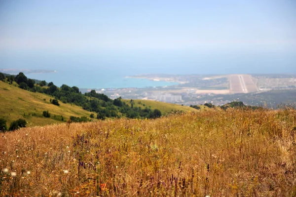 Vista Desde Montaña Hasta Bahía Gelendzhik — Foto de Stock