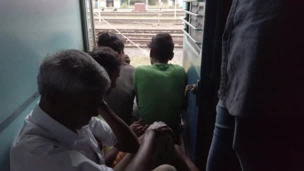 Ambur Tamilnadu Indien Mars 2020 Allmänheten Reser Utan Masker Ett — Stockvideo