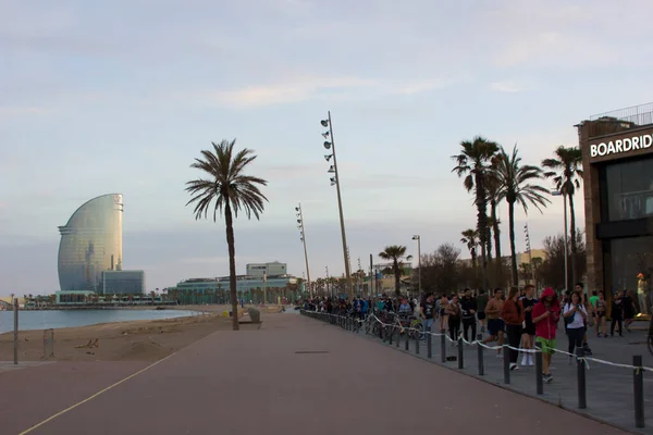 Barcelona España Mayo 2020 Primer Día Fin Del Encierro España — Foto de Stock