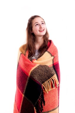 Battaniye ile örtülü kız hakkında harika fikir düşünüyorum