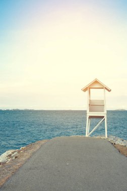Beyaz hut ve Khao Laem Ya Milli Parkı, Rayong, bu denizde
