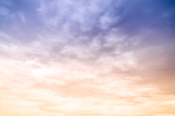 Bunte Himmel Hintergrund Pastell — Stockfoto