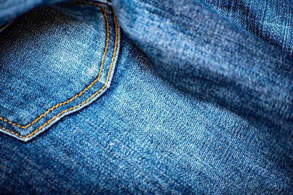 Blue Jean Textur Pflanze Hintergrund — Stockfoto