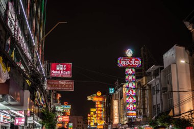 BANGKOK, THAILAND - may 4:Unidentified male driver of Tuk Tuk or 3-wheeled taxi,waiting passenger to trips tour at china town on may 4 2019
