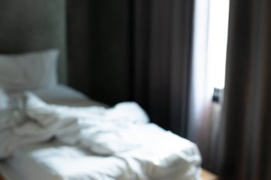 modern yatak odası iç arka plan bulanıklık bulanıklık