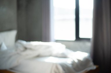 modern yatak odası iç arka plan bulanıklık bulanıklık