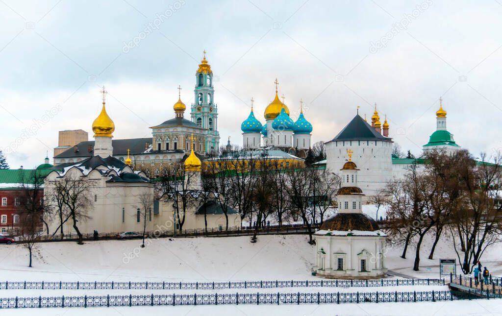 Trinity Sergius Lavra - the largest Russian monastery