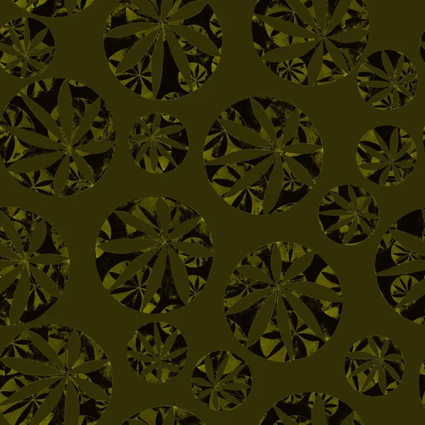 Tekstil Tasarımı Için Geometrik Yuvarlak Şekilli Soyut Suluboya Desenli Renkli — Stok fotoğraf