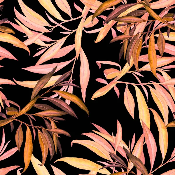 물갈퀴없는 색깔의 솔방울 버드나무 아름다운 옷감의 — 스톡 사진