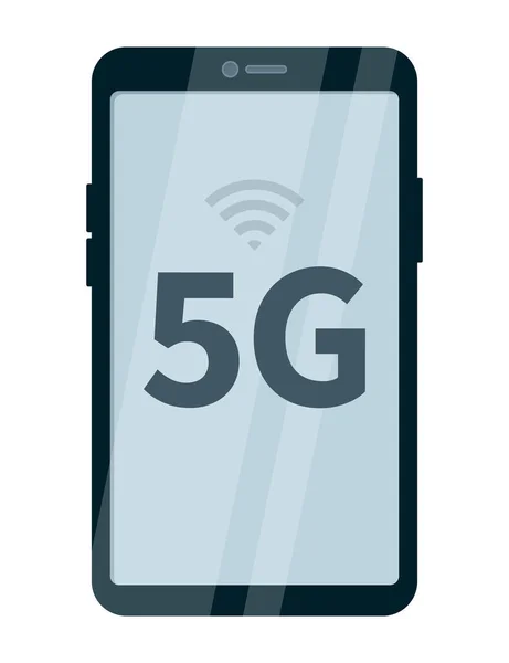 Πέμπτης γενιάς πρότυπο δικτύου 5g για το τηλέφωνο — Διανυσματικό Αρχείο