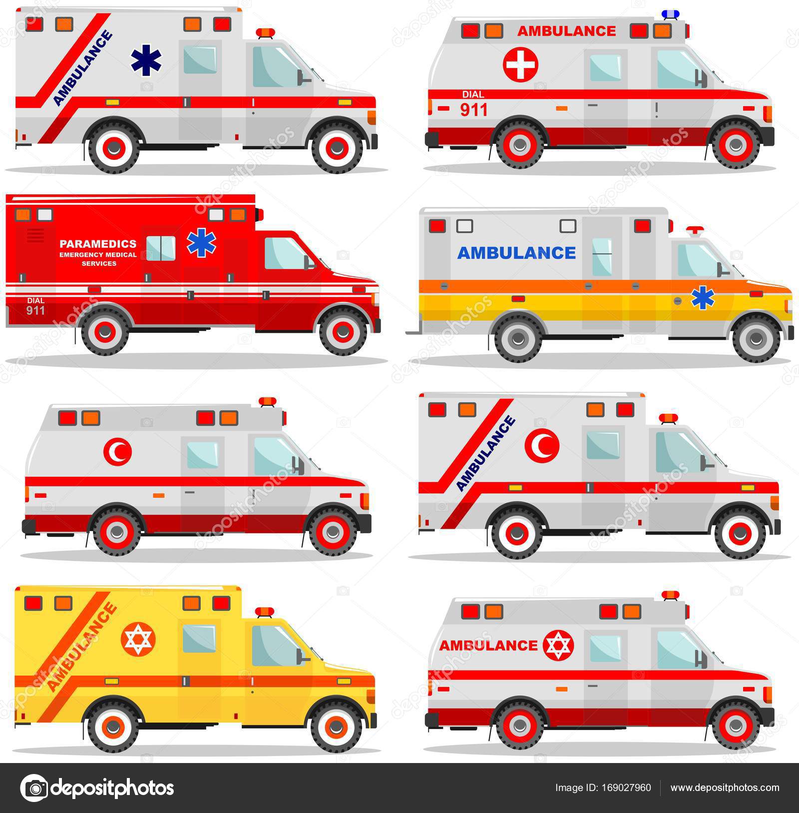 Medical Different kind jewish, muslim, american, european - Main Image