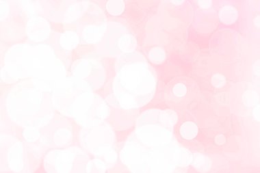 Yanıp sönen parlak ışık etkisi. Yumuşak, açık pembe, hassas pastel, bulanık arkaplan. Tatil arkaplanındaki odağını kaybetmiş ışıklar. Neşeli, ışıl ışıl arka plan. Kozmik soyut doku