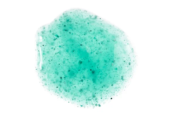 Körper Und Gesicht Kosmetische Blaue Wisch Scrub Probe Swatch Schmiertropfen — Stockfoto