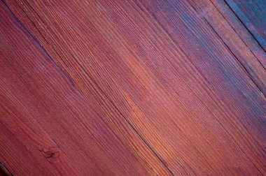 Soyut ahşap kahverengi arka plan, pul pul dökülmüş boya, pejmürde bir tarz. Kırsal çit duvar arkaplanı. Ahşap duvar ya da döşeme dokusu. Eski, klasik ahşap dokusu. Üst görünüm, yakın plan