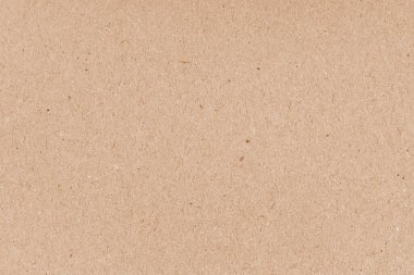Karton grunge, lifli ve tahıllı geri dönüştürülmüş kağıt dokusu. Kahverengi kumlu karton yüzey. Bej karton düz yüzey. Tahıl kağıdı dokusu. Paketleme için karton kutu