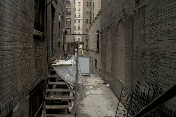 Ruelle Sale Dans Les Rues New York — Photo