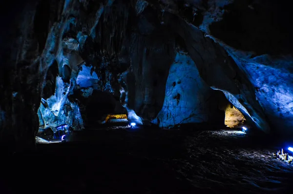 Belle Vue Intérieur Grotte Muang Chiang Mai Thaïlande — Photo