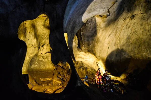 Belle Vue Intérieur Grotte Muang Chiang Mai Thaïlande — Photo