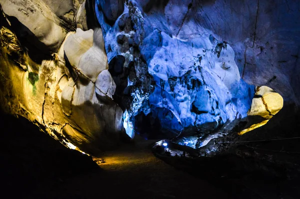 Belle Vue Intérieur Grotte Muang Chiang Mai Thaïlande — Photo