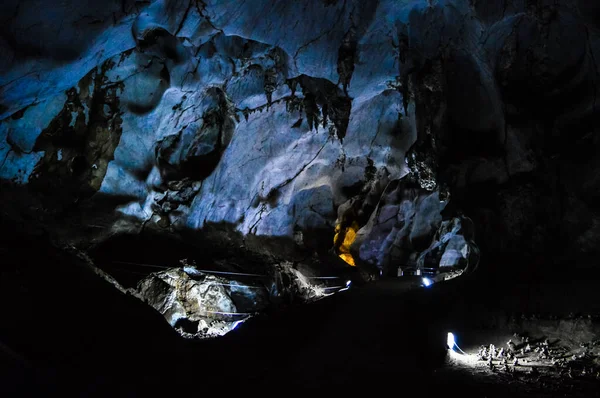 Belle Vue Intérieur Grotte Muang Chiang Mai Thaïlande — Photo