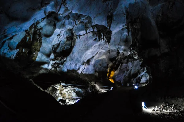 Belle Vue Intérieur Grotte Muang Chiang Mai Thaïlande — Photo